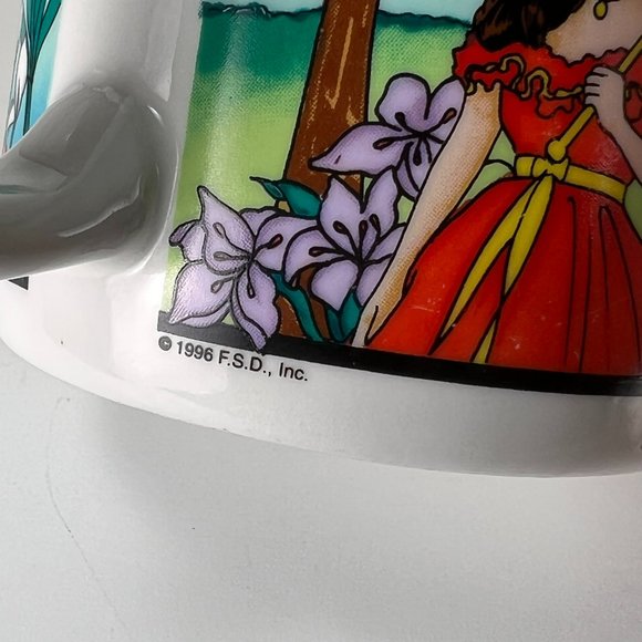 Vtg Cypress Gardens Coffee Cup Mug Florida Theme Park Ceramic Name Ann 90s - Picture 5 of 11